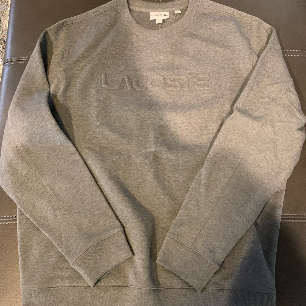 XXL grey Lacoste sweatshirt very good condition